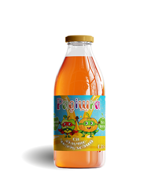 Сік РАДІШКА 0,25 л яблучно-гарбузовий